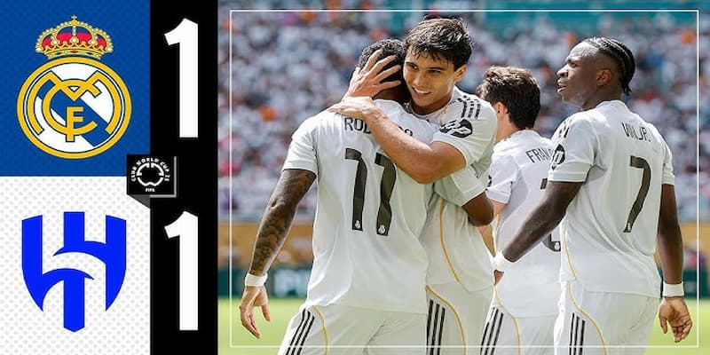 Real Madrid Bị Al Hilal Cầm Hoà, Arnold Ra Mắt Thất Vọng