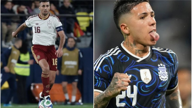 Rodri sẽ đối đầu với Enzo Fernandez